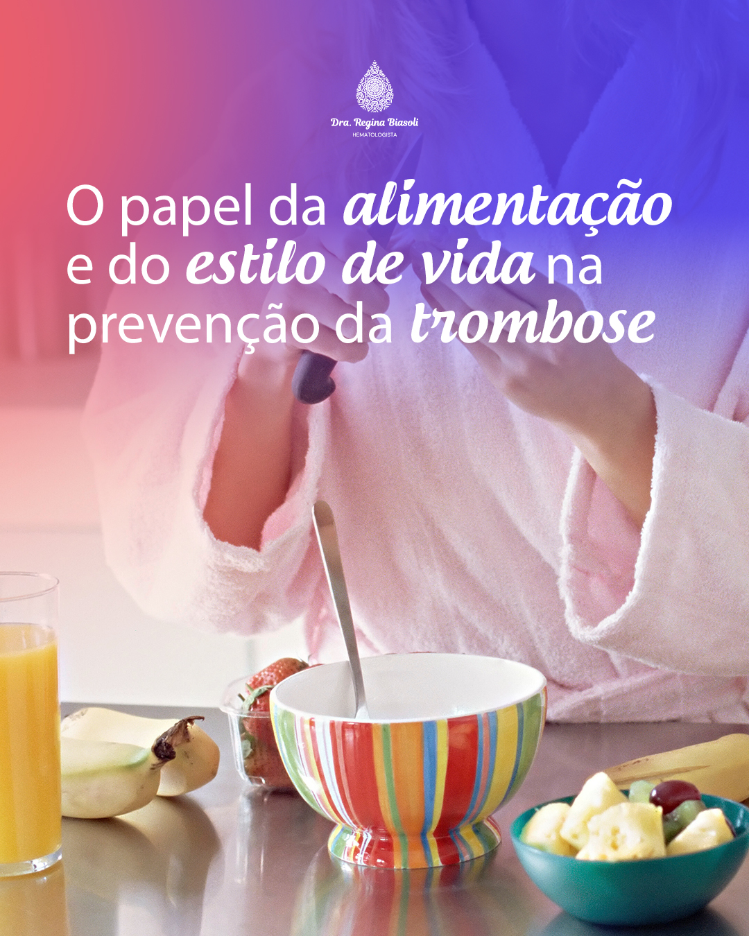 O papel da alimentação e do estilo de vida na prevenção da trombose