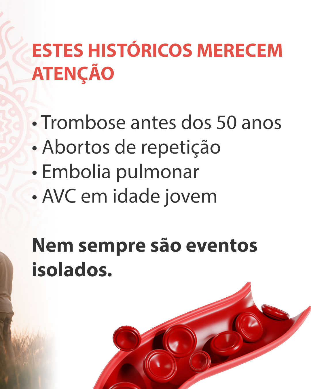 O histórico da sua família pode mudar seu risco